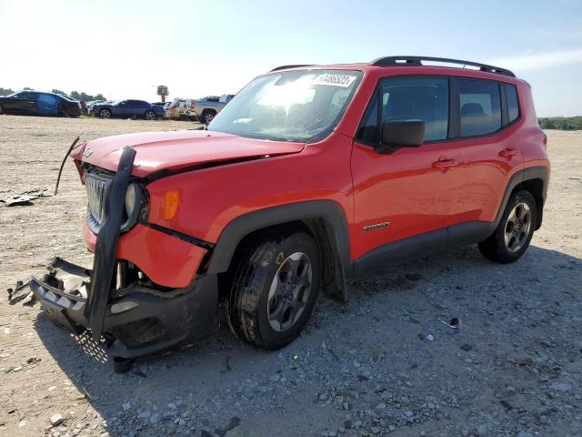 JEEP RENEGADE S 2017 with VIN ZACCJAAB4HPF35354 - Photo from auction