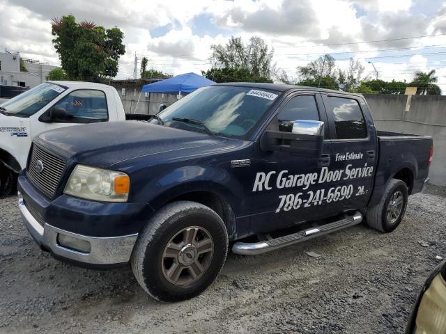 FORD F150 SUPER 2005 with VIN 1FTRW12W05KD35106 - Photo from auction