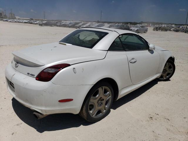 Photo 3 from auction – 2008 LEXUS SC 430 with VIN JTHFN45Y389017690