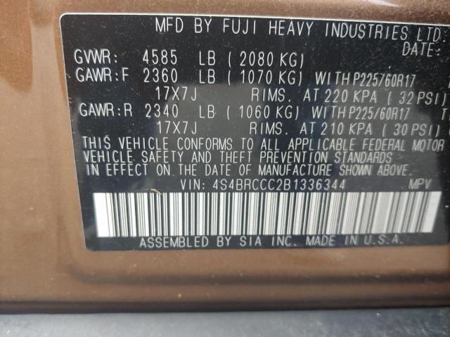 Снимка 10 от търг – 2011 SUBARU OUTBACK 2. с VIN 4S4BRCCC2B1336344