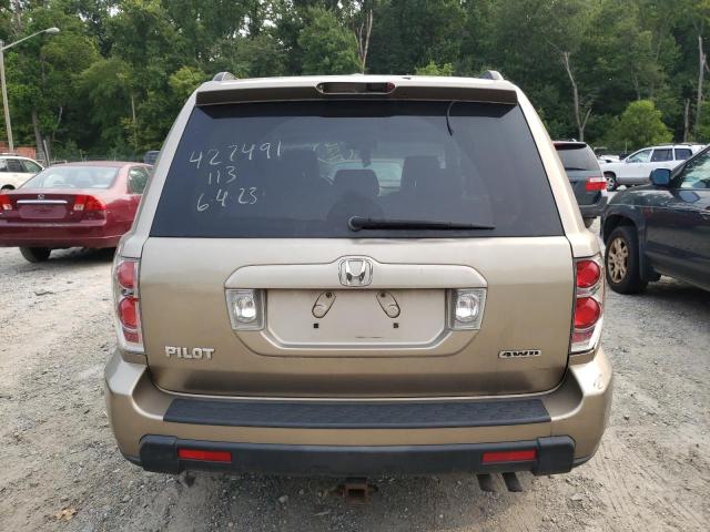 Photo 6 from auction – 2006 HONDA PILOT EX with VIN 2HKYF18556H537823