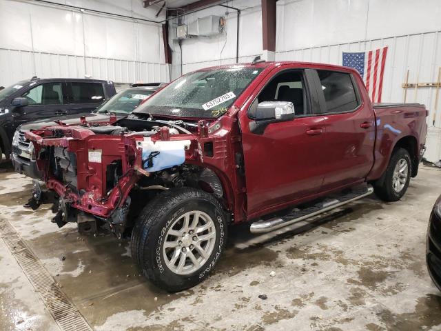 CHEVROLET silverado 2019 with VIN 1GCUYDED1KZ122202 - Photo from auction