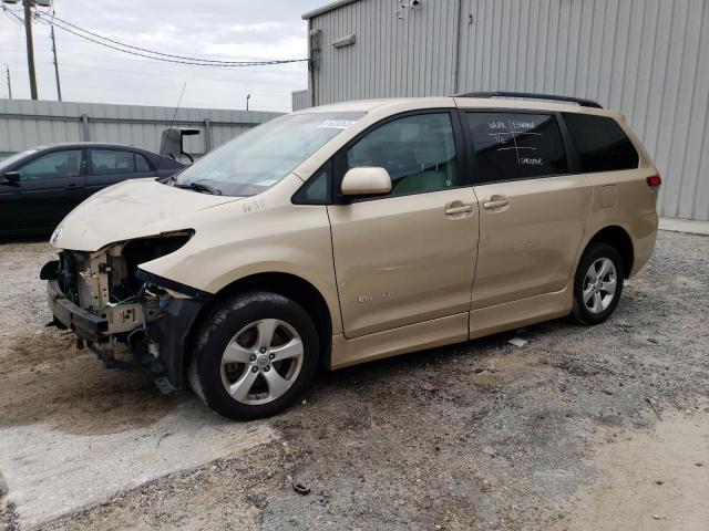 TOYOTA SIENNA LE 2012 with VIN 5TDKK3DCXCS187435 - Photo from auction