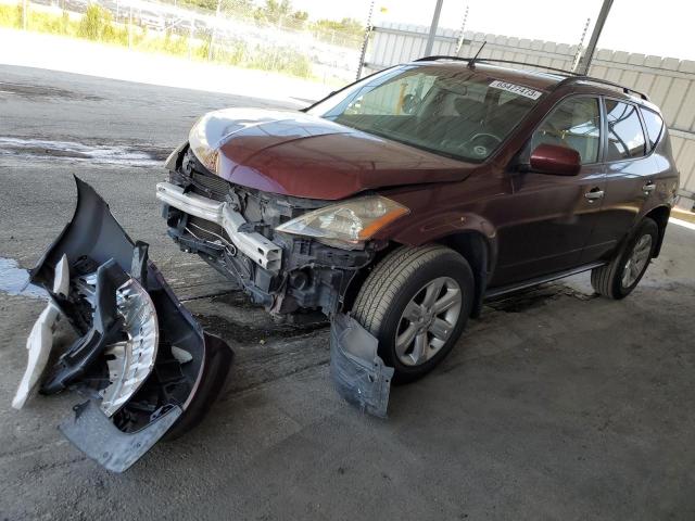 NISSAN MURANO SL 2007 with VIN JN8AZ08T27W511651 - Photo from auction