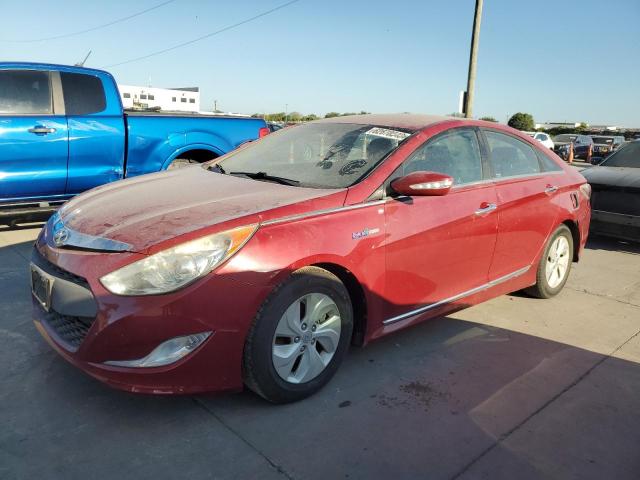 HYUNDAI SONATA HYB 2013 with VIN KMHEC4A46DA081443 - Photo from auction