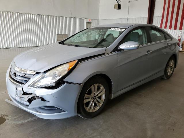 HYUNDAI SONATA GLS 2014 with VIN 5NPEB4ACXEH933091 - Photo from auction