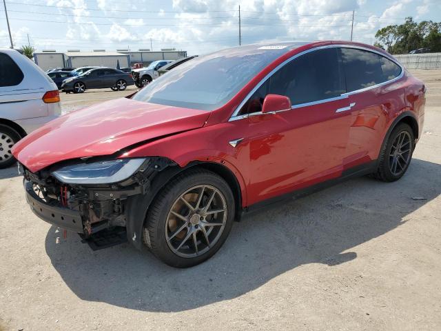 TESLA MODEL X 2018 with VIN 5YJXCAE2XJF103676 - Photo from auction