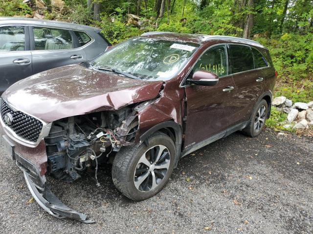 KIA SORENTO EX 2016 with VIN 5XYPHDA52GG118676 - Photo from auction