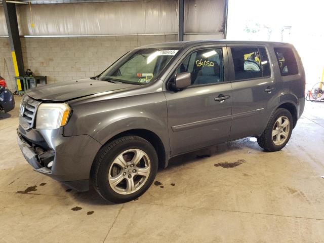 HONDA PILOT EX 2012 with VIN 5FNYF4H45CB057512 - Photo from auction