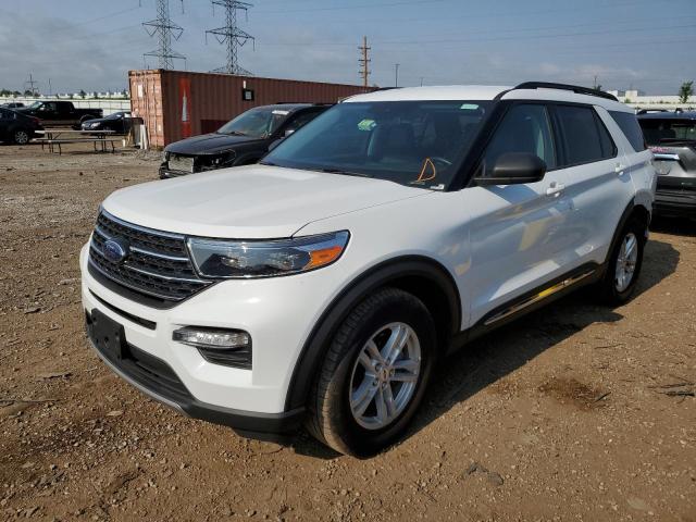 FORD EXPLORER X 2022 with VIN 1FMSK7DH4NGA80456 - Photo from auction