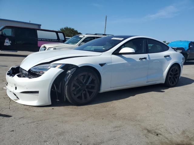 TESLA MODEL S 2022 with VIN 5YJSA1E5XNF469931 - Photo from auction