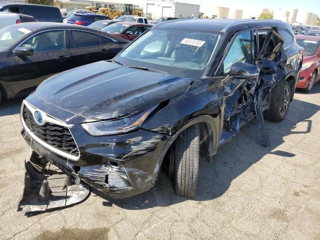 Снимка 1 от търг – 2021 TOYOTA HIGHLANDER с VIN 5TDHBRCHXMS529431