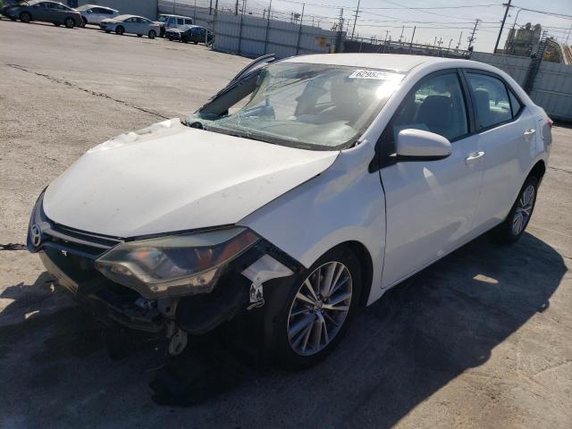 TOYOTA COROLLA L 2014 with VIN 5YFBURHE9EP076072 - Photo from auction