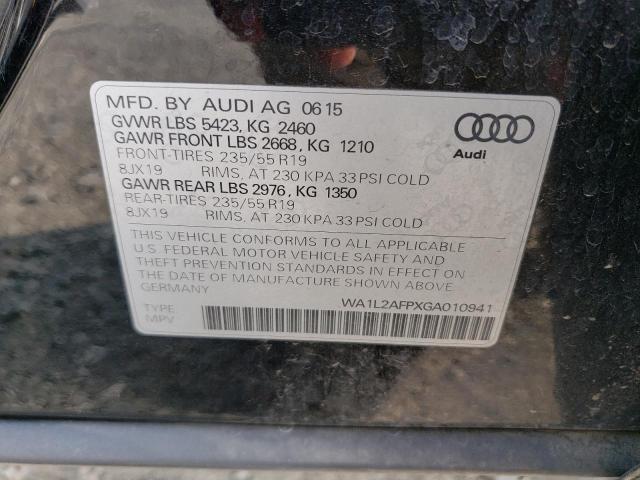 Photo 14 from auction – 2016 AUDI Q5 PREMIUM with VIN WA1L2AFPXGA010941