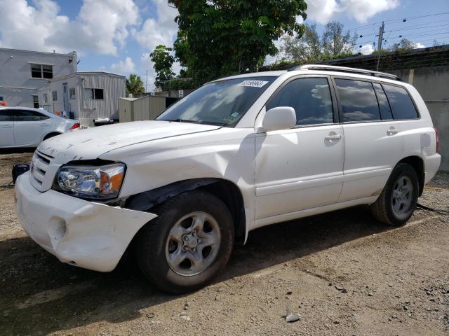 TOYOTA HIGHLANDER 2004 with VIN JTEDD21AX40087920 - Photo from auction