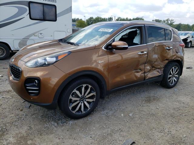 KIA SPORTAGE E 2017 with VIN KNDPNCAC0H7128073 - Photo from auction