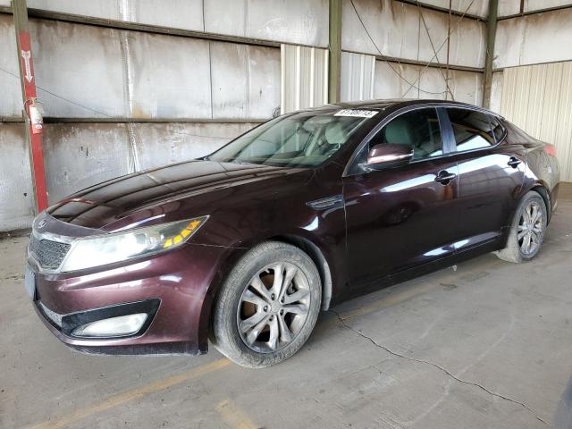 KIA OPTIMA LX 2013 with VIN 5XXGM4A74DG142250 - Photo from auction
