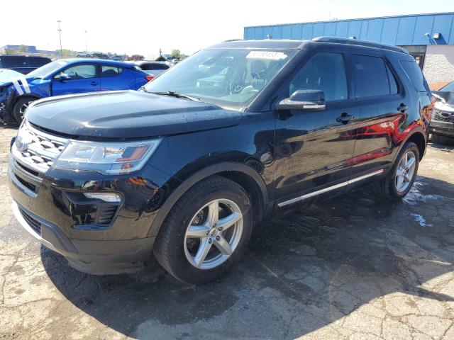 FORD EXPLORER X 2018 with VIN 1FM5K7D80JGC25614 - Photo from auction