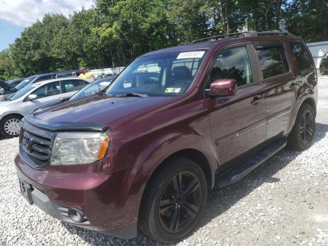 HONDA PILOT EXL 2012 con VIN 5FNYF4H53CB029474 - Foto de la subasta