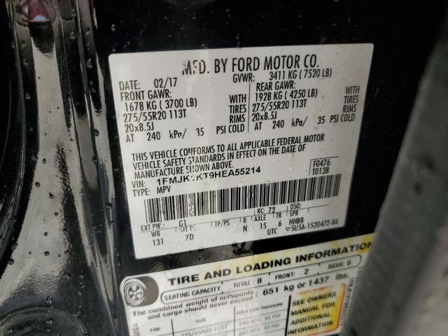 Photo 14 from auction – 2017 FORD EXPEDITION with VIN 1FMJK1KT9HEA55214