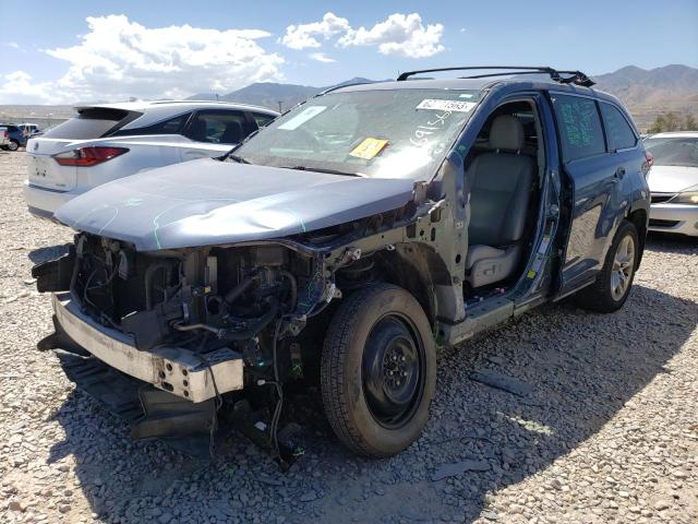 TOYOTA HIGHLANDER 2017 with VIN 5TDDGRFH2HS029569 - Photo from auction