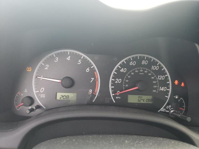 Photo 9 from auction – 2009 TOYOTA COROLLA BA with VIN 2T1BU40E79C119327