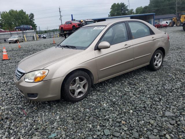 KIA SPECTRA EX 2008 with VIN KNAFE121385503508 - Photo from auction