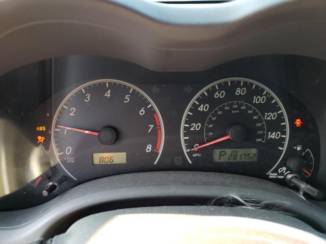 Photo 9 from auction – 2009 TOYOTA COROLLA BA with VIN JTDBL40E999063237