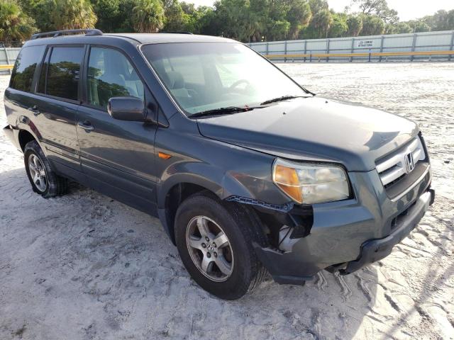 Photo 4 from auction – 2006 HONDA PILOT EX with VIN 2HKYF18486H553585