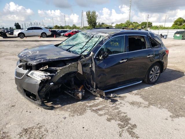 Снимка 1 от търг – 2015 ACURA MDX TECHNO с VIN 5FRYD4H46FB003645