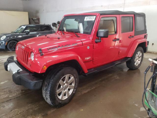 Photo 1 from auction – 2014 JEEP WRANGLER U with VIN 1C4BJWEG8EL141130