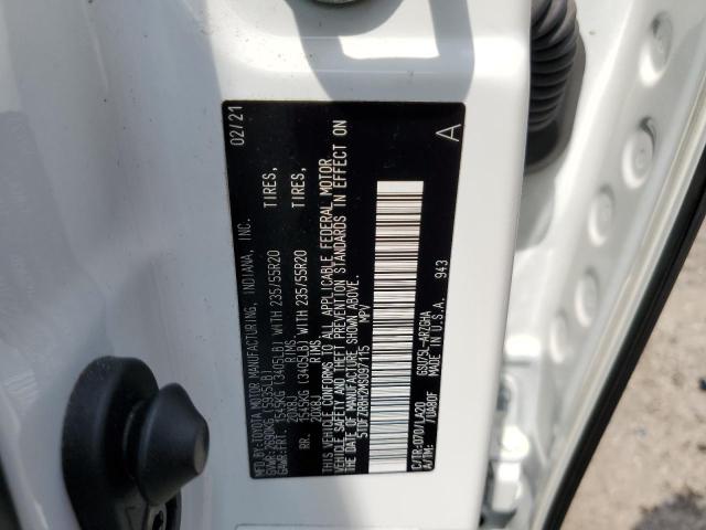 Photo 14 from auction – 2021 TOYOTA HIGHLANDER with VIN 5TDFZRBH2MS097115