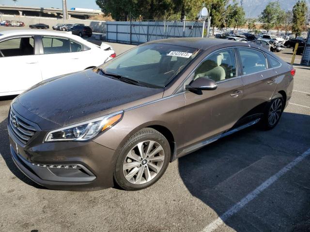 HYUNDAI SONATA SPO 2015 with VIN 5NPE34AF4FH158148 - Photo from auction