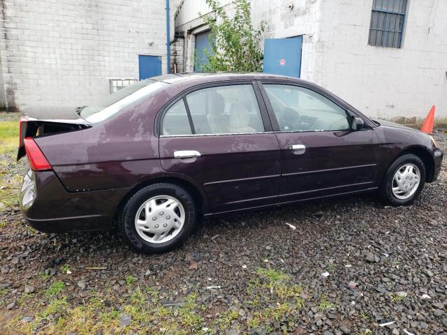 Photo 3 from auction – 2001 HONDA CIVIC LX with VIN 2HGES16561H529024