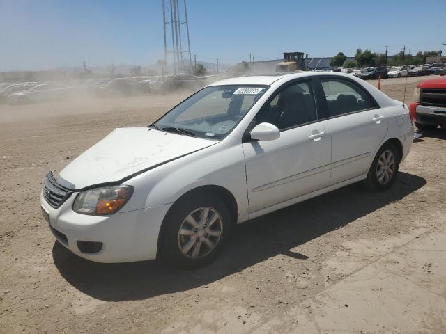 KIA SPECTRA EX 2009 with VIN KNAFE221095656709 - Photo from auction