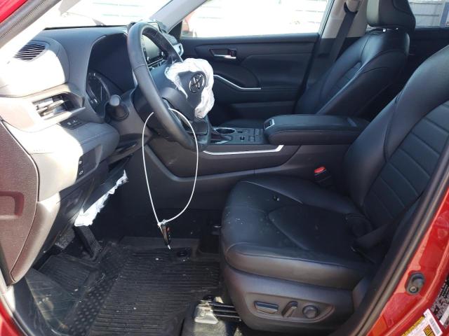 Photo 7 from auction – 2022 TOYOTA HIGHLANDER with VIN 5TDGZRBH5NS585240