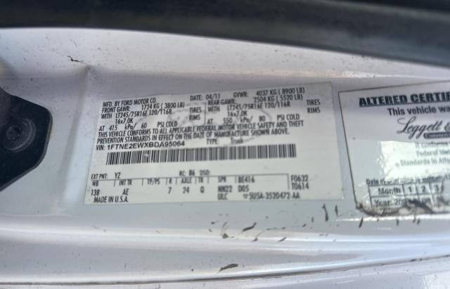 Photo 10 from auction – 2011 FORD ECONOLINE with VIN 1FTNE2EWXBDA95064