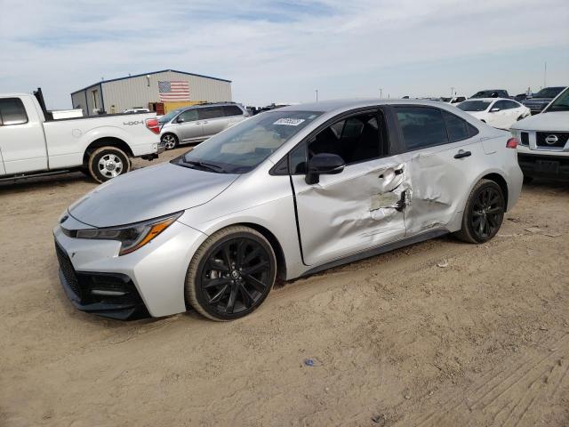 TOYOTA COROLLA SE 2021 with VIN 5YFS4MCE0MP064286 - Photo from auction