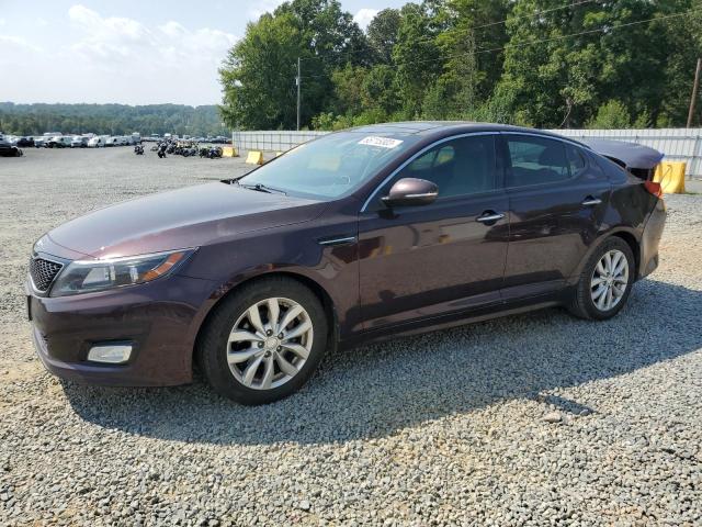 KIA OPTIMA EX 2014 with VIN 5XXGN4A70EG274257 - Photo from auction