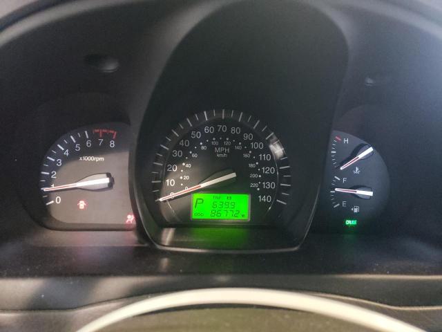Photo 9 from auction – 2009 KIA SPECTRA EX with VIN KNAFE221195602125