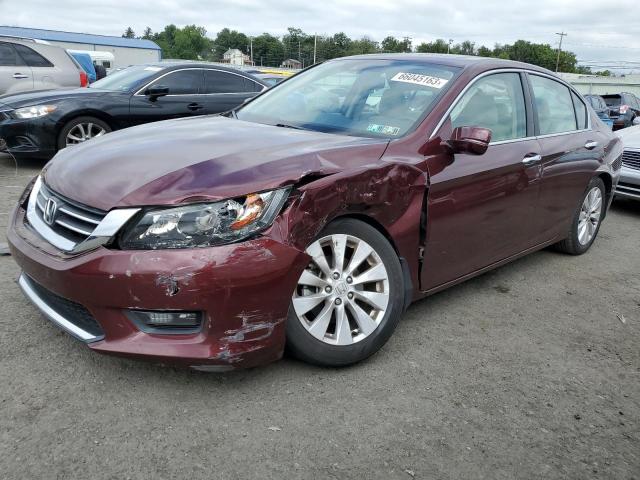 HONDA ACCORD EXL 2015 with VIN 1HGCR2F86FA027901 - Photo from auction