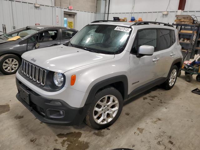 JEEP RENEGADE L 2015 with VIN ZACCJABT2FPC32173 - Photo from auction