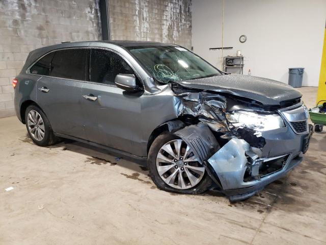 Photo 4 from auction – 2015 ACURA MDX TECHNO with VIN 5FRYD4H43FB018622