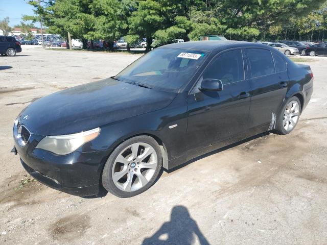 BMW 545 I 2004 with VIN WBANB33564B112706 - Photo from auction