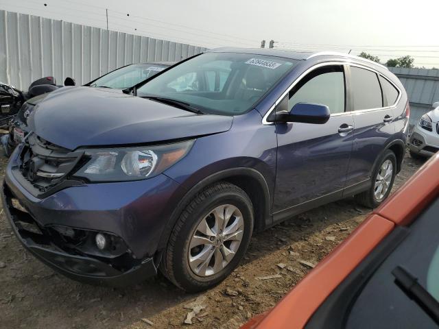 HONDA CR-V EXL 2012 with VIN 5J6RM4H72CL006576 - Photo from auction