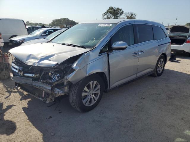 HONDA ODYSSEY EX 2014 with VIN 5FNRL5H40EB090360 - Photo from auction
