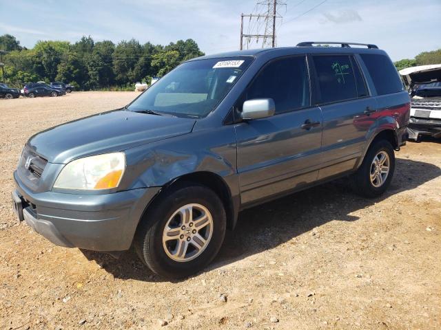 HONDA PILOT EX 2005 with VIN 5FNYF18435B043769 - Photo from auction