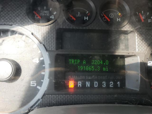 Photo 9 from auction – 2009 FORD F550 with VIN 1FDAW56R59EA60356