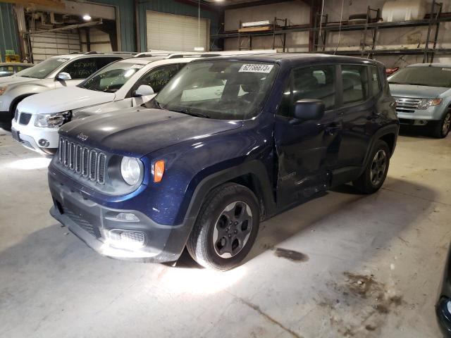 Photo 1 from auction – 2016 JEEP RENEGADE S with VIN ZACCJAAT6GPC96249