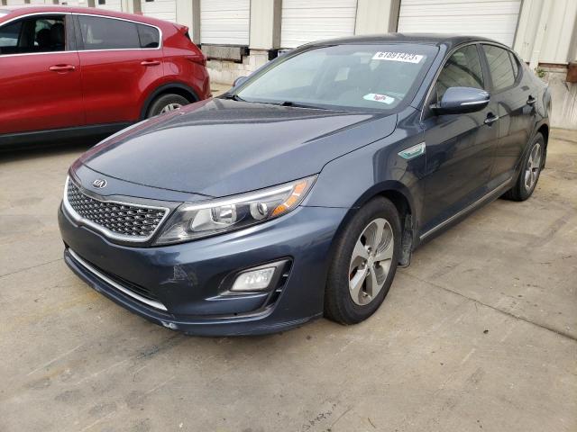 KIA OPTIMA HYB 2014 with VIN KNAGM4AD1E5067211 - Photo from auction